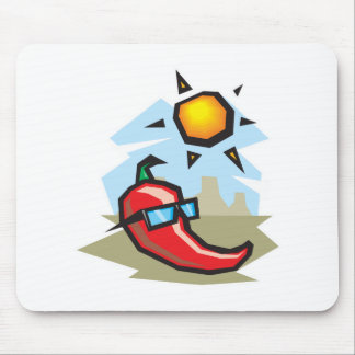 chillin chilli pepper mouse mat