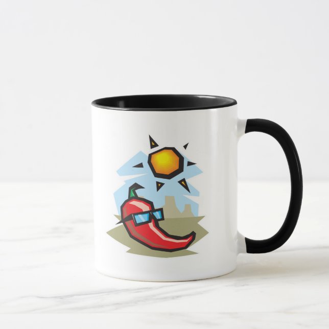 chillin chilli pepper mug (Right)