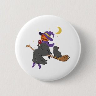 Chillin Halloween 6 Cm Round Badge