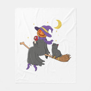 Chillin Halloween Fleece Blanket