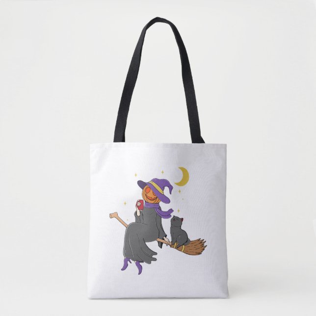 Chillin Halloween  Tote Bag (Front)