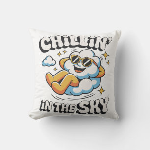 Chillin' in the Sky Decorative Cloud Pillow