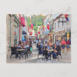 Chillin in Tomar, Portugal Postcard