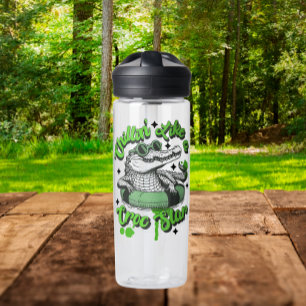 Chillin' Like a Croc Star Water Bottle: Cool Croco Water Bottle