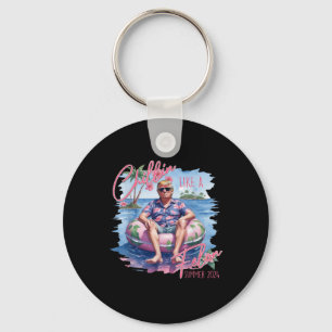 Chillin Like A Felon Summer 2024 Trump Take Americ Key Ring