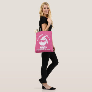 Chillin’ Like a Mindful Bunny – Pink Easter Bag