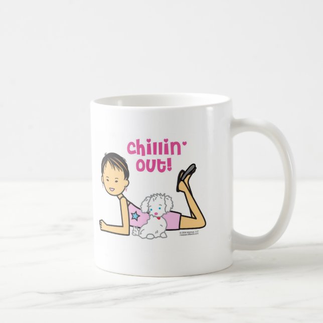 Chillin' out coffee mug (Right)