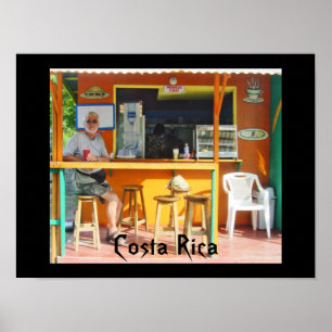 Chillin' Out in Costa Rica Poster