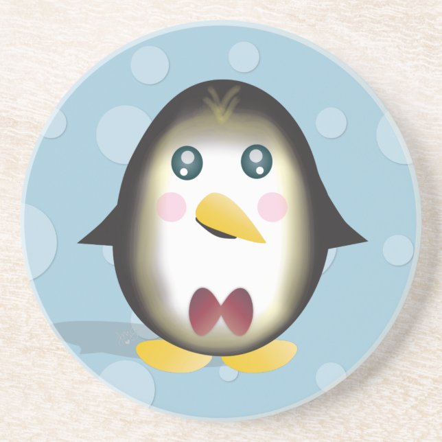 Chillin' Penguin Coaster (Front)