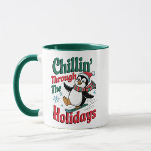 Chillin’ Penguin – Holiday Snow Fun Mug