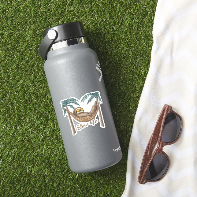 Chillin' Sloth in a Hammock Oversized T-Shirt (HydroFlask Insitu)