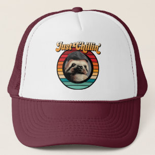 Chillin’ Sloth Trucker Hat