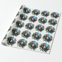 Chillin' Sloth Wrapping Paper