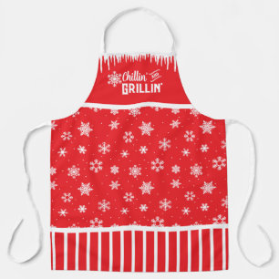 Chillin' Snowflake Apron
