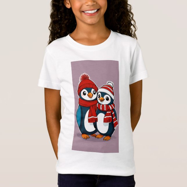 Chillin' Together - Penguin Pals! T-Shirt (Front)