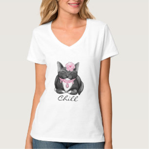 Chillin Tuxedo Kitty Tee Shirt
