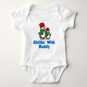 Chillin' With Daddy Baby Bodysuit