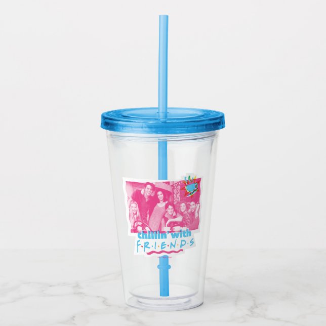 Chillin' with FRIENDS™ Acrylic Tumbler (Front)