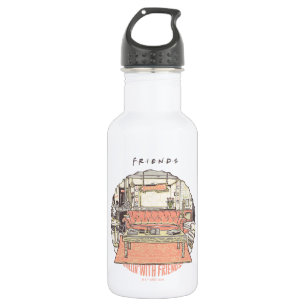 Chillin' with FRIENDS™ Cartoon 532 Ml Water Bottle