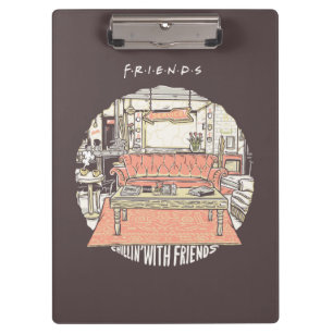 Chillin' with FRIENDS™ Cartoon Clipboard