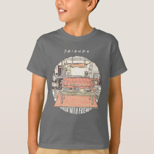 Chillin' with FRIENDS™ Cartoon T-Shirt