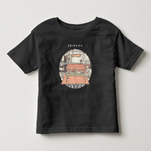 Chillin' with FRIENDS™ Cartoon Toddler T-Shirt