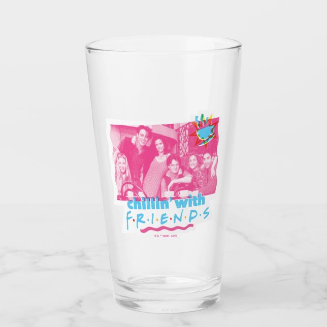 Chillin' with FRIENDS™ Glass (Front)