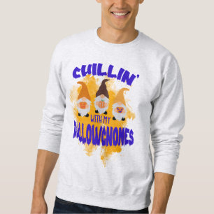 Chillin With Gnomes Halloween Shirt Hoodie Design