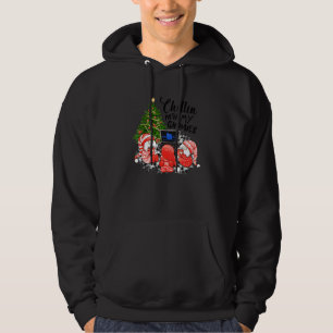 Chillin With My Gnomie Christmas Matching Family 1 Hoodie