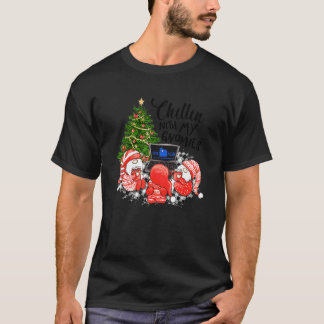Chillin With My Gnomie Christmas Matching Family 1 T-Shirt
