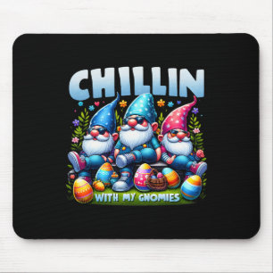 Chillin' With My Gnomies Happy Easter Family Match Mouse Mat