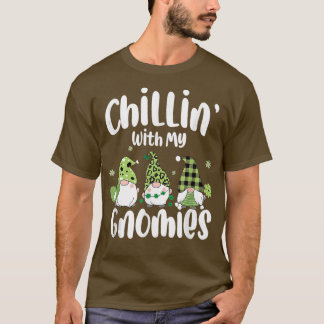Chillin With My Gnomies St Patricks Day Irish Sham T-Shirt