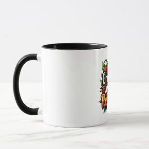 Chillin' with My Peppers - Colourful Chilli Graphi Mug