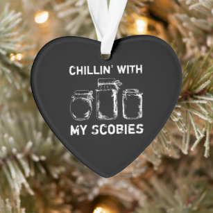 Chillin' with my scobies combucha ornament