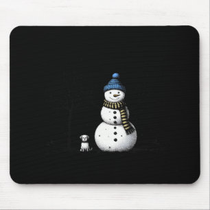 Chillin With My Snowmies Christmas Frosty Snowman Mouse Mat