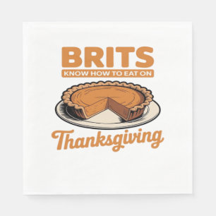 Chillin With My Turkeys Thanksgiving Family Essent Napkin