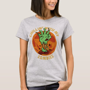 Chillin With My Zombies T-Shirt