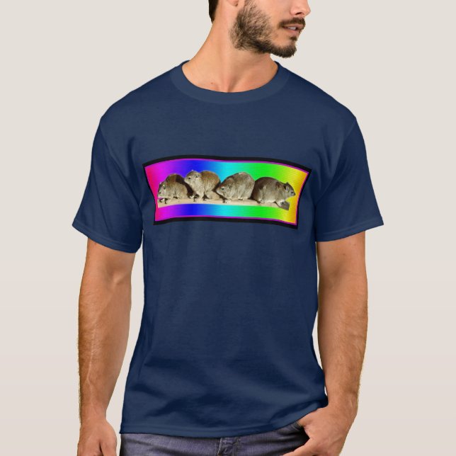 Chilling African Hyrax T-Shirt (Front)