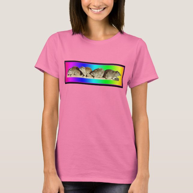 Chilling African Hyrax T-Shirt (Front)