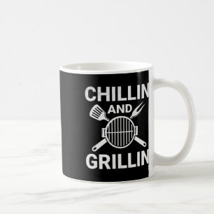 Chilling And Grilling Cookout Bbq Coffee Mug