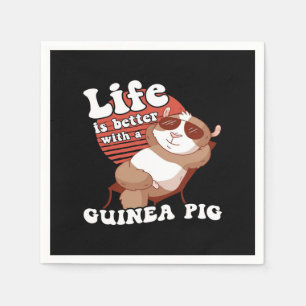 Chilling Guinea Pig Life Is Better With Guinea Pig Napkin