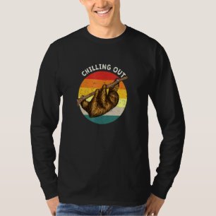 Chilling Out Sloth Vacation Sloth Tour Summer Holi T-Shirt