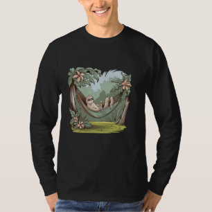 Chilling Sloth In The Hammock T-Shirt