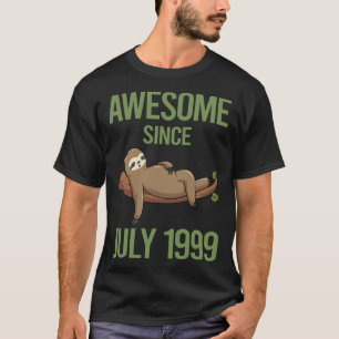 Chilling Sloth - July 1999 T-Shirt