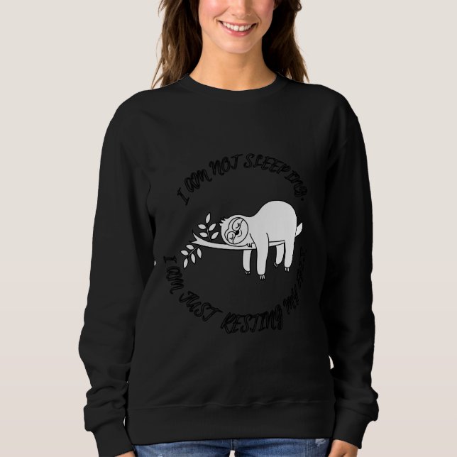 Chilling Sloth Sweatshirt (Front)