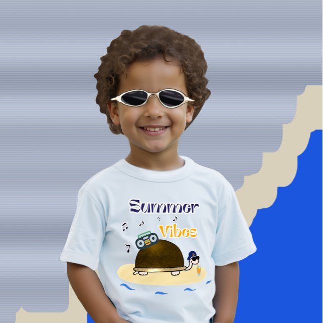 Chilling turtle  baby T-Shirt (Creator Uploaded)