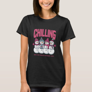 Chilling With The Coolest Patients NICU Christmas  T-Shirt