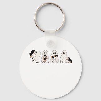 Chillingly Charming: Embrace the Spooky Vibes! Key Ring