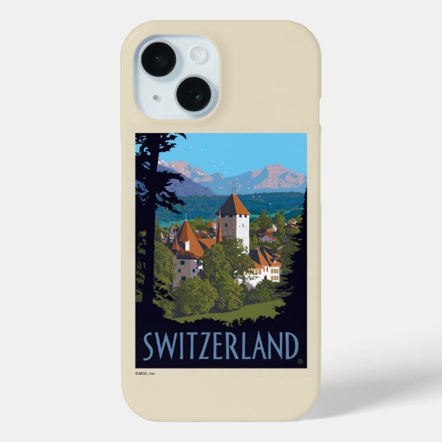 Chillon Castle | Switzerland Case-Mate iPhone Case (Back)