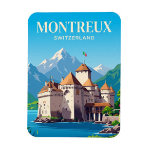 Chillon Castle Switzerland Magnet